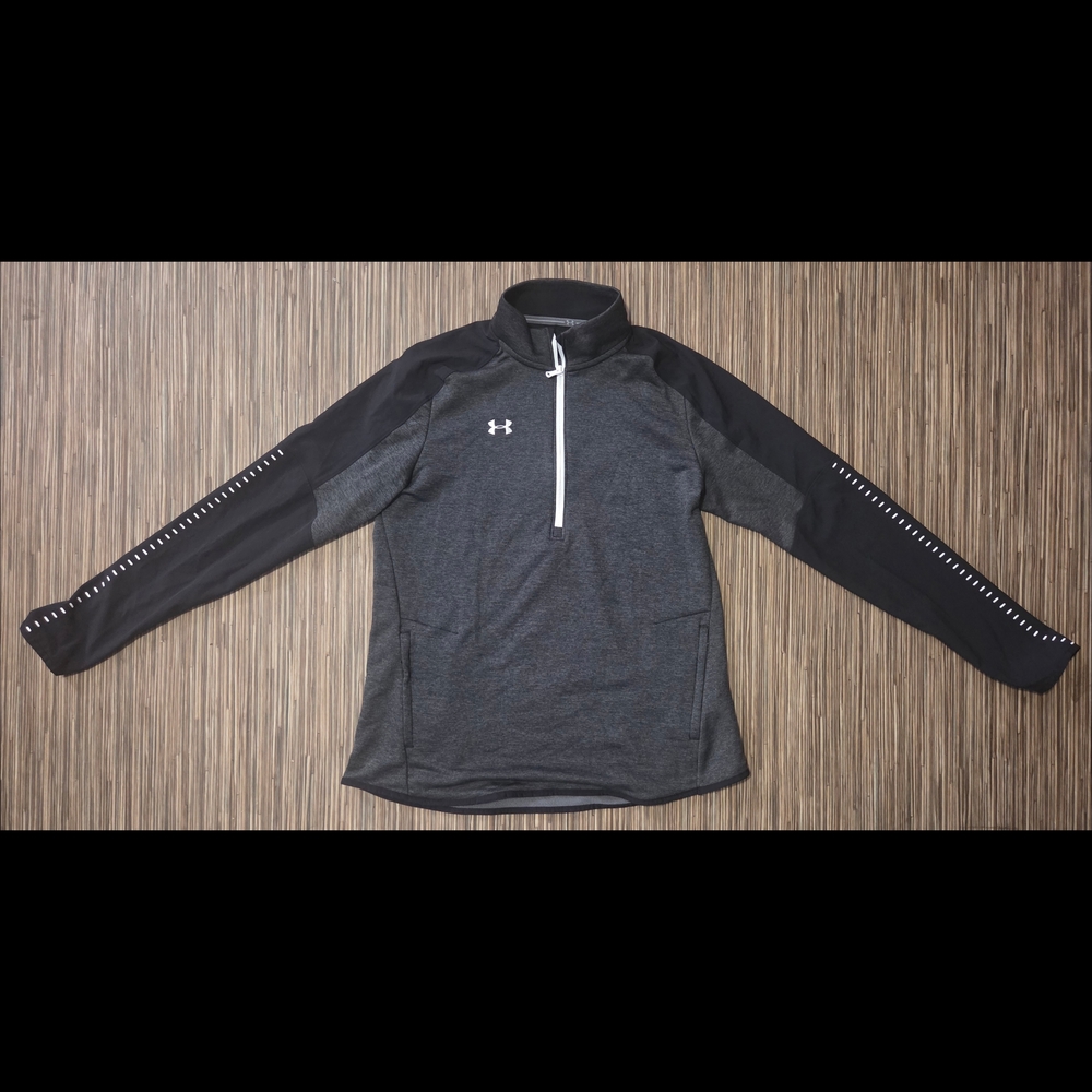 Under Armour Black and Gray Pullover
